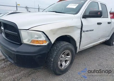 2012 Ram 1500 St из США, поврежденный, VIN 1C6RD7FP7CS284820